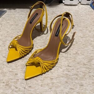Yellow heels